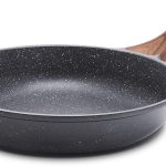 SENSARTE Nonstick Frying Pan Skillet, Swiss Granite Coating Omelette Pan, Healthy Stone Cookware Chef’s Pan, PFOA Free (8/9.5/10/11/12.5 Inch) (9.5 Inch)